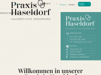 praxis-haseldorf.de Webseite Vorschau