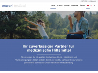 morani.ch Webseite Vorschau