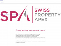 spapex.ch Webseite Vorschau