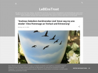 lebenstrost.blogspot.com Webseite Vorschau