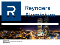 reynaers.ca Webseite Vorschau