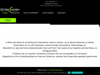 gs-telesolution.at Webseite Vorschau