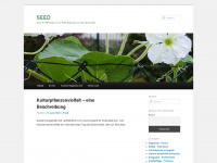 seed-net.lu Webseite Vorschau