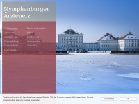 nymphenburger-aerzte.com Webseite Vorschau