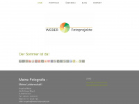 weber-fotoprojekte.de Webseite Vorschau