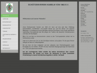 schützenverein-hameln.de Webseite Vorschau
