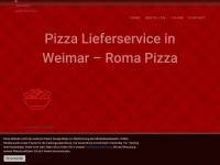 roma-pizza-weimar.de Webseite Vorschau