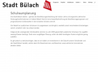 schulraum-buelach.ch Webseite Vorschau