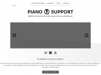 piano-support.ch Webseite Vorschau