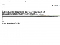 beratungsstelle-barrierefreiheit.de Webseite Vorschau