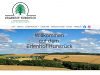 erlenhof-hunsrueck.de Webseite Vorschau