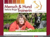 mensch-hund-trainerin.at Webseite Vorschau