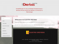 dreyssig.org Webseite Vorschau