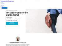 steuerberaterburgenland.at Webseite Vorschau