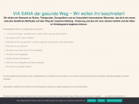viasana.help Webseite Vorschau
