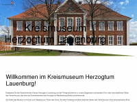 herzogtumlauenburgmuseum.de Webseite Vorschau