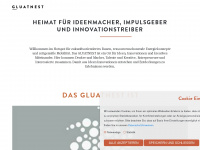 gluatnest.at Webseite Vorschau