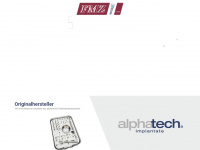 alphatech-implants.de Webseite Vorschau