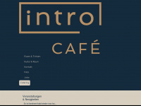 intro.cafe Webseite Vorschau