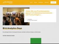 biundanalyticsdays.ch Webseite Vorschau