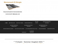marmorwerk-digiorgio.com Webseite Vorschau