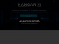 hangar29.ch Webseite Vorschau