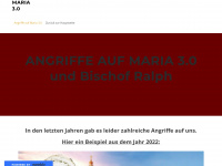 maria30-homepage.weebly.com Webseite Vorschau