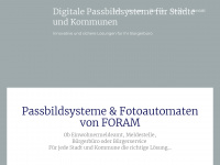 biometrische-passbilder.eu Webseite Vorschau