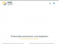 mib-industriebeteiligungen.de Webseite Vorschau
