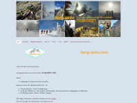 berg-aktiv.com Webseite Vorschau