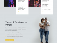 dancecompany-pongau.at Webseite Vorschau
