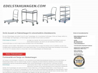 edelstahlwagen.com Webseite Vorschau