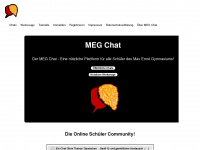 meg-chat.de Webseite Vorschau