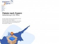 transport-to-cyprus.com Webseite Vorschau