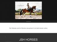 jsh-horses.de Webseite Vorschau