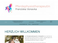 pferdephysio-weingartner.de Webseite Vorschau