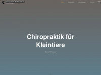 tierchiropraktik-schwarzer.de Webseite Vorschau
