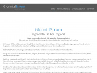 glonntalstrom.de Webseite Vorschau