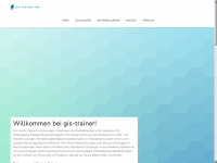 gis-trainer.com Webseite Vorschau