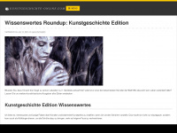 kunstgeschichte-online.com Webseite Vorschau