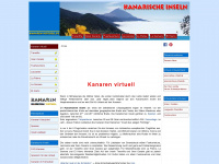 kanaren-virtuell.de Webseite Vorschau