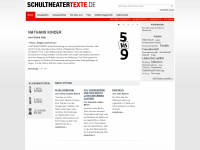 schultheatertexte.de Webseite Vorschau