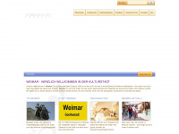 weimar-tourist.de Webseite Vorschau
