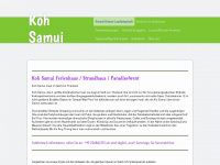 samui-urlaub.de Webseite Vorschau
