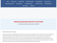proktologie-stuttgart.info Webseite Vorschau