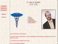dr-eisfelder.de Webseite Vorschau