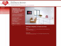 dr-heidrun-brand.de Webseite Vorschau