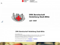 drk-heidelbergstadtmitte.de Webseite Vorschau