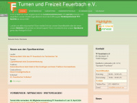 tffeuerbach.de Webseite Vorschau