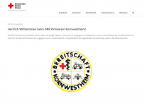 drk-kornwestheim.de Webseite Vorschau